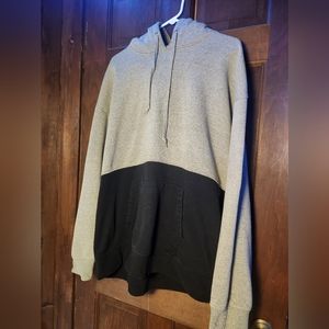 Zine Black and Gray Hoodie.